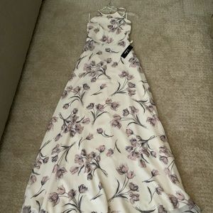 Women’s Lulus Adventure floral maxi dress